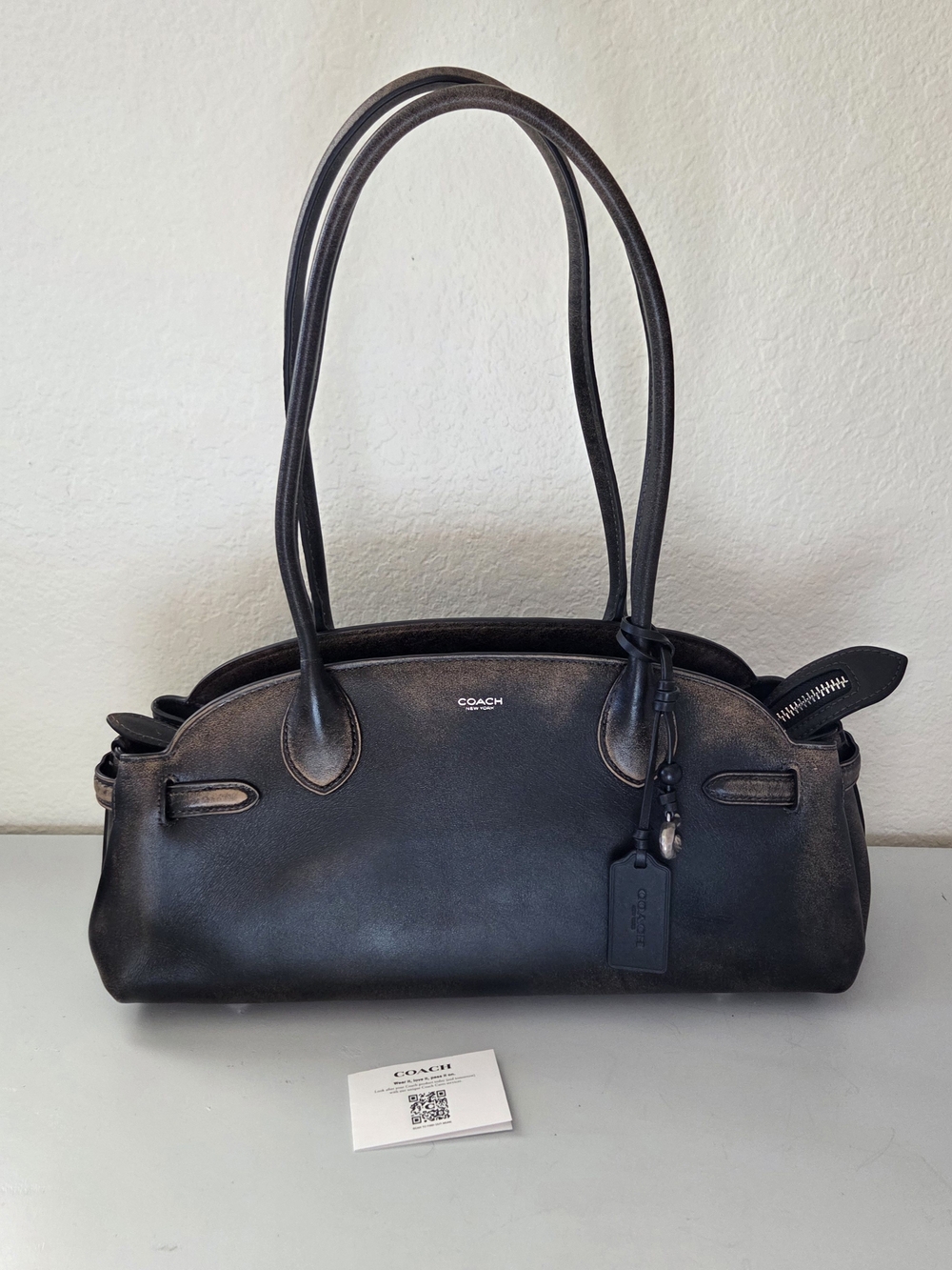 COACH Empire Carryall Bag 34 In Loved Leather